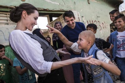 Анджелина Джоли: страшнее Мосула я ничего не видела - «Военные действия»