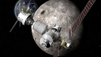 Двигатель "лунной базы" НАСА может построить частная компания - «Космос»