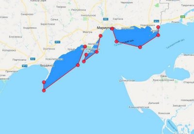 Украина закрывает часть Азовского моря в районе Мариуполя - «Военные действия»