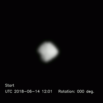 Зонд "Хаябуса-2" получил первое видео вращающегося астероида Рюгю - «Космос»
