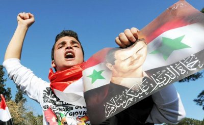 Асад отмечает триумфальную победу - «Военные действия»