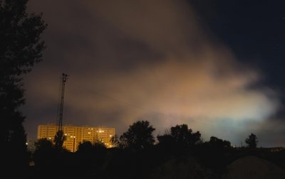 Город под Киевом заволокло дымом - «Украина»