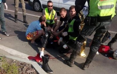 В Киеве мотоциклисту оторвало ногу в ДТП - «Украина»