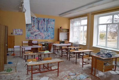 В ЛНР эвакуирована школа после обстрела со стороны украинских боевиков - «Новороссия»