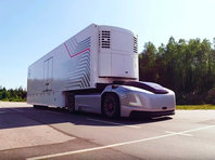 Volvo представила беспилотный электрический тягач будущего (ВИДЕО) - «Автоновости»
