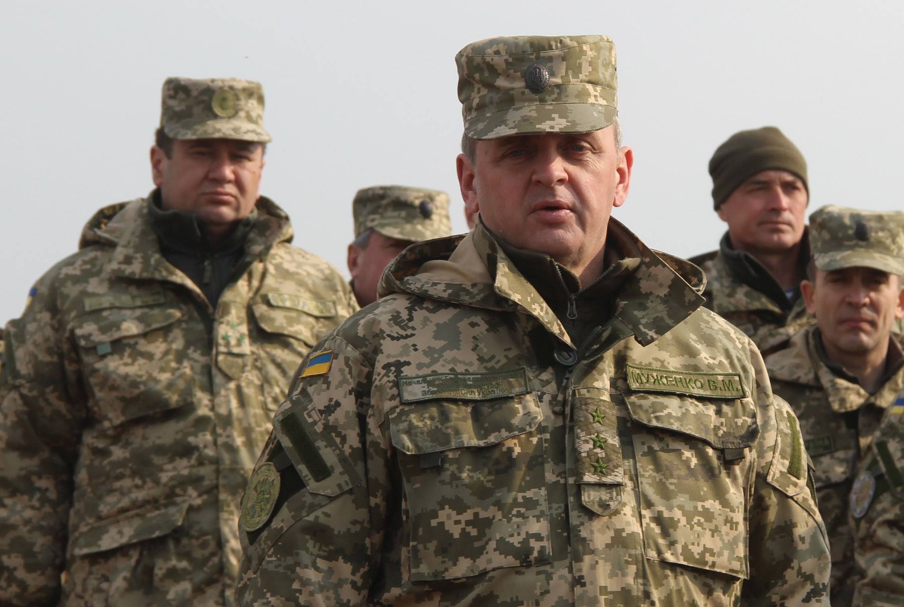 Командование украинской армией. Зайнап Муженко. Муженко в.м.. Начальник Генштаба ВСУ.