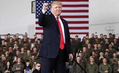 Дональд Трамп: Мне досталась в наследство «бумажная армия» - «Военные действия»
