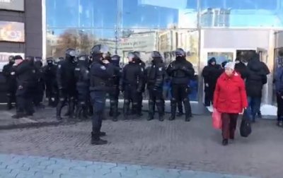 Протест в ТРЦ Ocean Plaza: есть задержанные - «Украина»