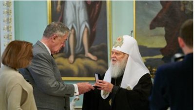 Украинский раскольник Филарет наградил орденом экс-руководителя тайных операций ЦРУ - «Новороссия»