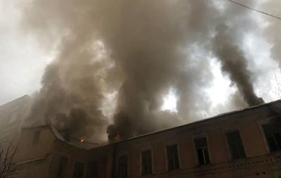 Пожар в центре Киева локализовали - «Украина»