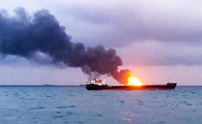 Керченский пролив в огне: Подробности трагедии на море - «Происшествия»