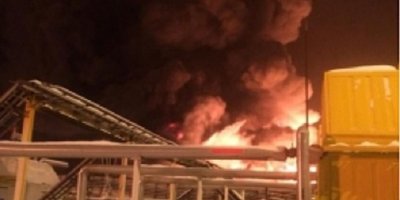 На крупнейшем месторождении нефти в России произошел пожар