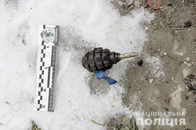 На территории университета в Ивано-Франковске обнаружена боевая граната - «Новороссия»