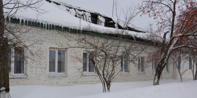 Под Воронежем у детского сада 1917 года постройки обрушилась крыша из-за снега