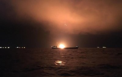 Пожар в Керченском проливе: погибли 9 моряков - (видео)
