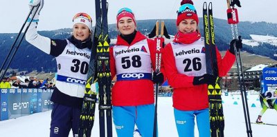 Россиянки заняли второе и третье место в масс-старте на "Тур де Ски"