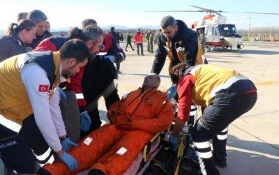 Турецкие спасатели подняли тело погибшего украинского моряка с места крушения судна - «Новороссия»