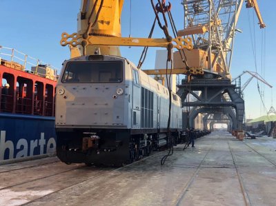 Украина получила от США пять локомотивов Evolution - «Новороссия»