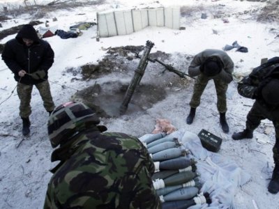 Украинские каратели нанесли минометный удар по северу Горловки - «Новороссия»