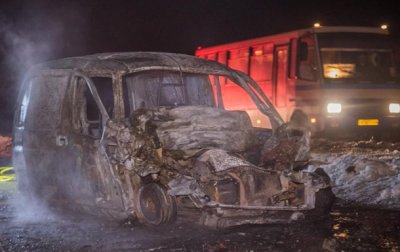 В ДТП под Днепром сгорел водитель - (видео)