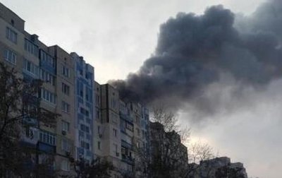 В Киеве горела многоэтажка - «Украина»