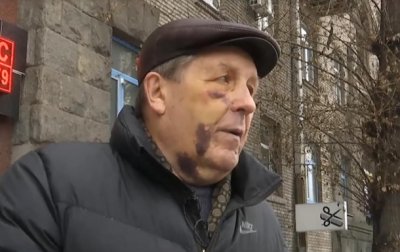 В Киеве избили авиаконструктора Мрии - (видео)