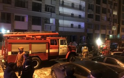 В Киеве произошел пожар в многоэтажном доме - «Украина»