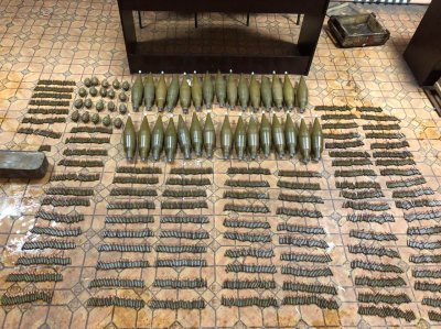 В оккупированном Дзержинске полиция обнаружила тайник с боеприпасами и взрывчаткой - «Новороссия»