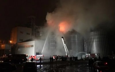 Во Львовской области произошел пожар на заводе по производству растительного масла - «Новороссия»