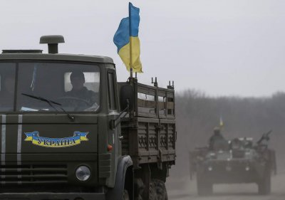 ВСУ разместили шесть бронемашин в Золотом - «Новороссия»