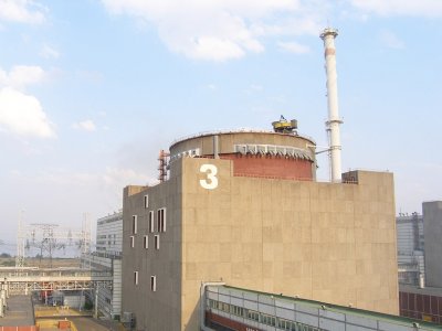 На Запорожской АЭС аварийная защита отключила третий энергоблок - «Новороссия»