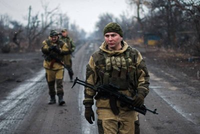 Народная милиция ДНР взяла в плен украинского боевика - «Новороссия»