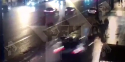 Появилось видео смертельного наезда BMW на пешеходов в Петербурге