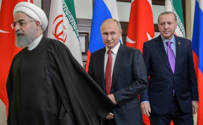 Президент Ирана заявил об общей цели с Россией и Турцией в Сирии - «Новороссия»