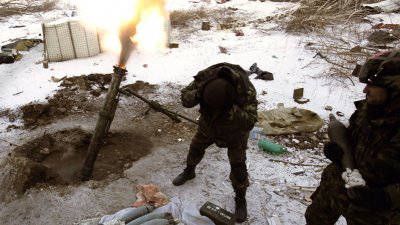 Трое украинских боевиков подорвались в результате взрыва миномета при обстреле Горловки - «Новороссия»