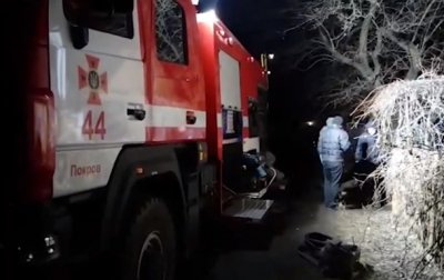 В Днепропетровской области три человека погибли во время пожара - (видео)