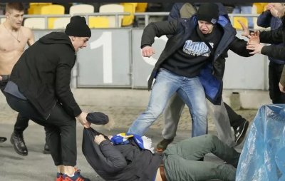В Киеве фанаты местного «Динамо» избили немецких болельщиков - «Новороссия»