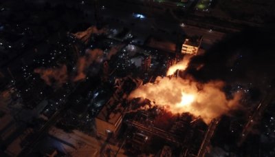 В Киеве на станции метро «Левобережной» произошел крупный пожар - «Новороссия»