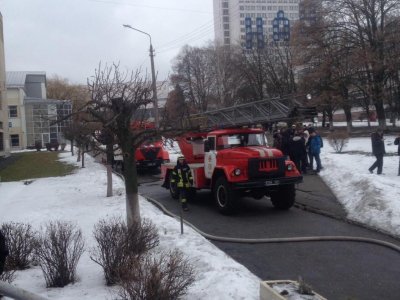 В Киеве произошел пожар в Национальном авиационном университете - «Новороссия»