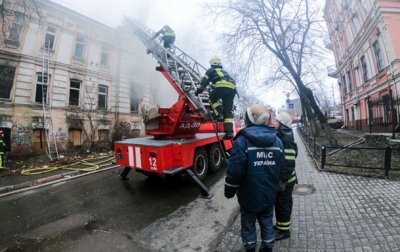 В Киеве третий раз за неделю горит нежилой дом - «Украина»