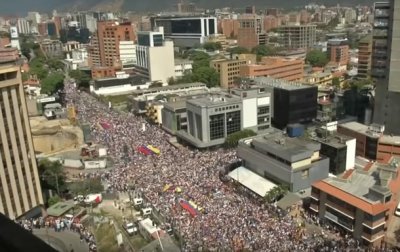 В Венесуэле проходят масштабные акции протеста - (видео)