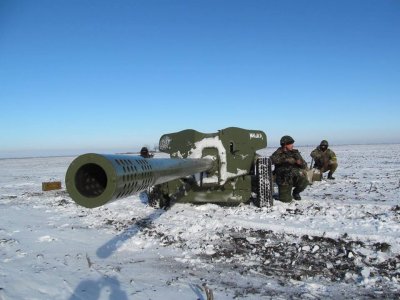 ВСУ провели учения с использованием танков и артиллерии у границ ЛНР - «Новороссия»
