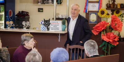 Активисты Putin Team организовали ветеранам встречу с Сергеем Гармашем