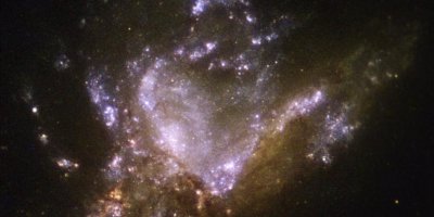 Будущее Млечного пути: NASA показало столкновение двух галактик