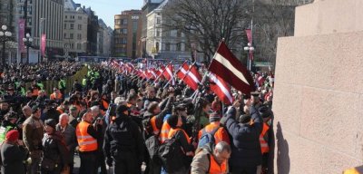Посольство России назвало «позором» шествие легионеров «Ваффен СС» в Риге - «Новороссия»