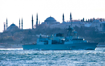 Появилось видео прохода кораблей НАТО через Босфор - (видео)