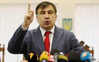 Саакашвили объяснил, почему жевал галстук - (видео)
