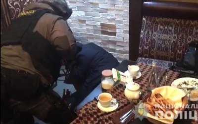 В Киеве накрыли "сходку" криминальных авторитетов - (видео)