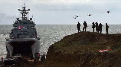 В Крыму начались масштабные военные учения десантников и артиллерии - «Новороссия»