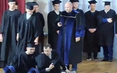 В Николаеве студент заявил о купленном дипломе во время его получения - (видео)